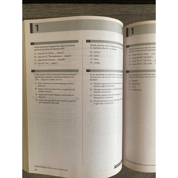 College Board SAT THE OFFICIAL SAT STUDY GUIDE™ Prepare for the SAT‎ with sample - Picture 6 of 6